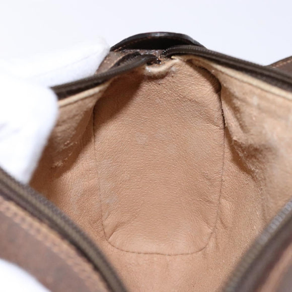 GUCCI GG Supreme Web Sherry Line Shoulder Bag PVC Beige 89 02 018 Auth ep10268