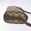 GUCCI GG Supreme Web Sherry Line Shoulder Bag PVC Beige 89 02 018 Auth ep10268-3