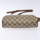 GUCCI GG Supreme Web Sherry Line Shoulder Bag PVC Beige 89 02 018 Auth ep10268-5