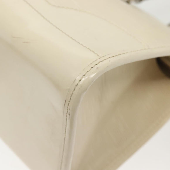 LOUIS VUITTON Epi Madeleine PM Hand Bag White Yvoire M5933J LV Auth ep10269