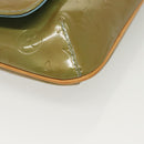 LOUIS VUITTON Monogram Vernis Thompson Street Bag Baby Blue M91009 Auth ep10278-10