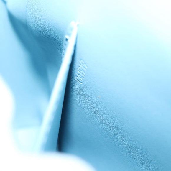 LOUIS VUITTON Monogram Vernis Thompson Street Bag Baby Blue M91009 Auth ep10278