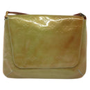 LOUIS VUITTON Monogram Vernis Thompson Street Bag Baby Blue M91009 Auth ep10278-3