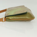 LOUIS VUITTON Monogram Vernis Thompson Street Bag Baby Blue M91009 Auth ep10278-5