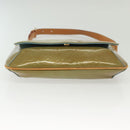 LOUIS VUITTON Monogram Vernis Thompson Street Bag Baby Blue M91009 Auth ep10278-9