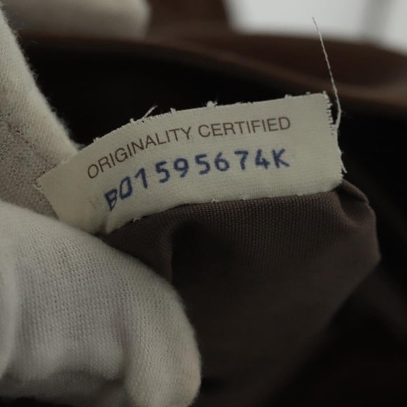 BOTTEGA VENETA Shoulder Bag Leather Brown Auth ep10281