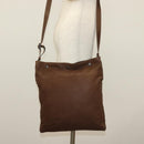 BOTTEGA VENETA Shoulder Bag Leather Brown Auth ep10281-20