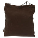 BOTTEGA VENETA Shoulder Bag Leather Brown Auth ep10281-2