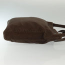BOTTEGA VENETA Shoulder Bag Leather Brown Auth ep10281-3