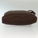 BOTTEGA VENETA Shoulder Bag Leather Brown Auth ep10281-5