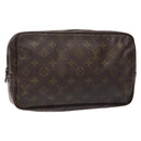 LOUIS VUITTON Monogram Trousse Toilette 28 Clutch Bag M47522 LV Auth ep10284-1