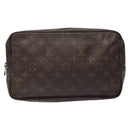 LOUIS VUITTON Monogram Trousse Toilette 28 Clutch Bag M47522 LV Auth ep10284-2