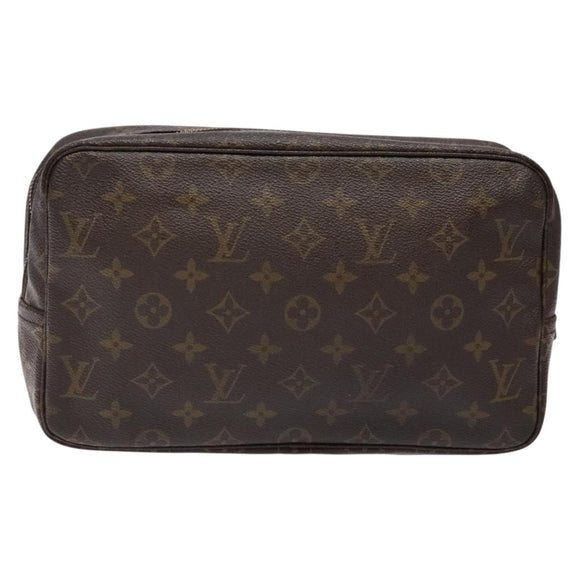 LOUIS VUITTON Monogram Trousse Toilette 28 Clutch Bag M47522 LV Auth ep10284