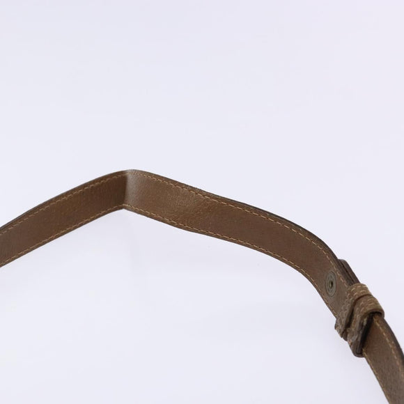 GUCCI GG Supreme Web Sherry Line Shoulder Bag PVC Beige Gold Red Auth ep10287