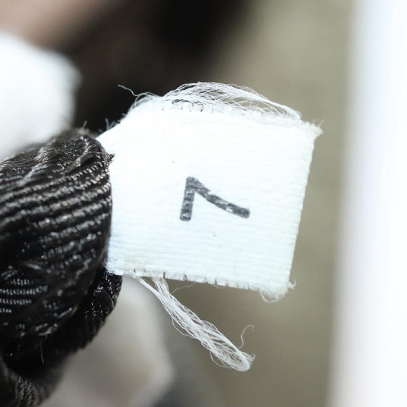 PRADA Shoulder Bag Nylon Brown Silver Auth ep10288