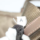 PRADA Shoulder Bag Nylon Brown Silver Auth ep10288-23