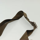 PRADA Shoulder Bag Nylon Brown Silver Auth ep10288-8