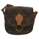 LOUIS VUITTON Monogram Bebe Monogram Saint Cloud Bag M51245 LV Auth ep10291-13