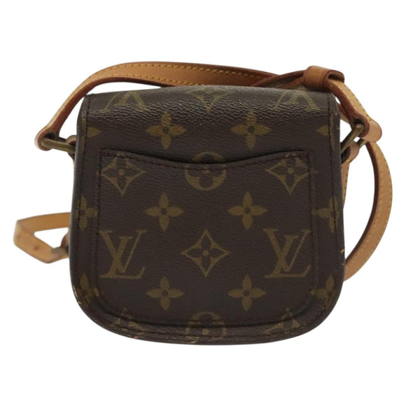 LOUIS VUITTON Monogram Bebe Monogram Saint Cloud Bag M51245 LV Auth ep10291