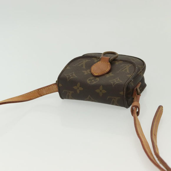 LOUIS VUITTON Monogram Bebe Monogram Saint Cloud Bag M51245 LV Auth ep10291