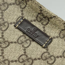 GUCCI GG Supreme Shoulder Bag PVC Beige Gold 201446 Auth ep10294-17