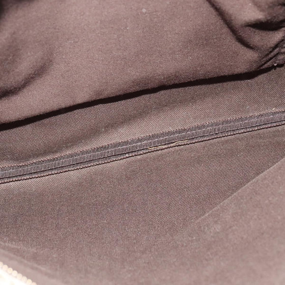 GUCCI GG Supreme Shoulder Bag PVC Beige Gold 201446 Auth ep10294