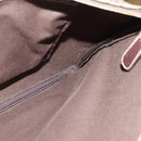 GUCCI GG Supreme Shoulder Bag PVC Beige Gold 201446 Auth ep10294-19