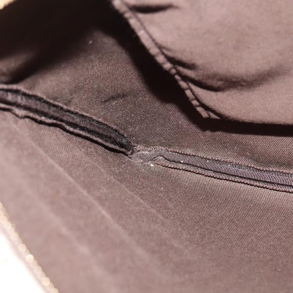 GUCCI GG Supreme Shoulder Bag PVC Beige Gold 201446 Auth ep10294