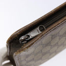GUCCI GG Supreme Clutch Bag PVC Beige 97 01 038 Auth ep10297-9