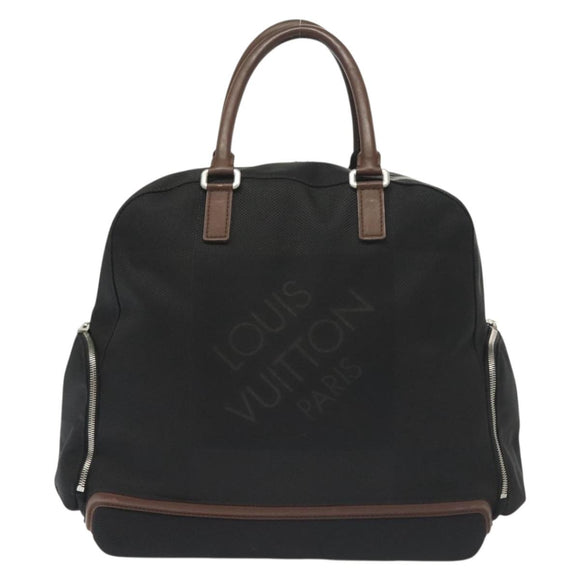 LOUIS VUITTON Damier Geant Avantulier Boston Bag Black M93062 LV Auth ep10299