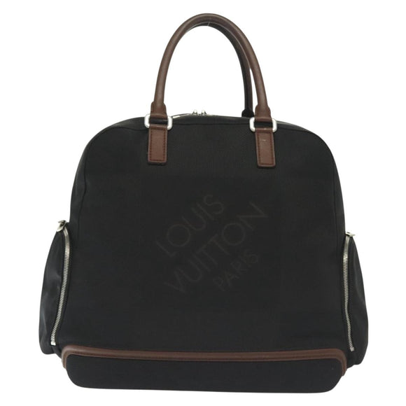 LOUIS VUITTON Damier Geant Avantulier Boston Bag Black M93062 LV Auth ep10299