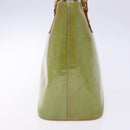 LOUIS VUITTON Monogram Vernis Houston Hand Bag Baby Blue M91005 LV Auth ep10301-3