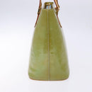 LOUIS VUITTON Monogram Vernis Houston Hand Bag Baby Blue M91005 LV Auth ep10301-4