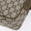 GUCCI GG Plus Supreme Clutch Bag PVC Beige Auth ep10321-10