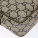 GUCCI GG Plus Supreme Clutch Bag PVC Beige Auth ep10321-11