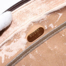 GUCCI GG Plus Supreme Clutch Bag PVC Beige Auth ep10321-14