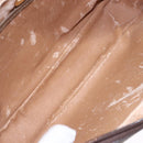 GUCCI GG Plus Supreme Clutch Bag PVC Beige Auth ep10321-15