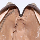 GUCCI GG Plus Supreme Clutch Bag PVC Beige Auth ep10321-16