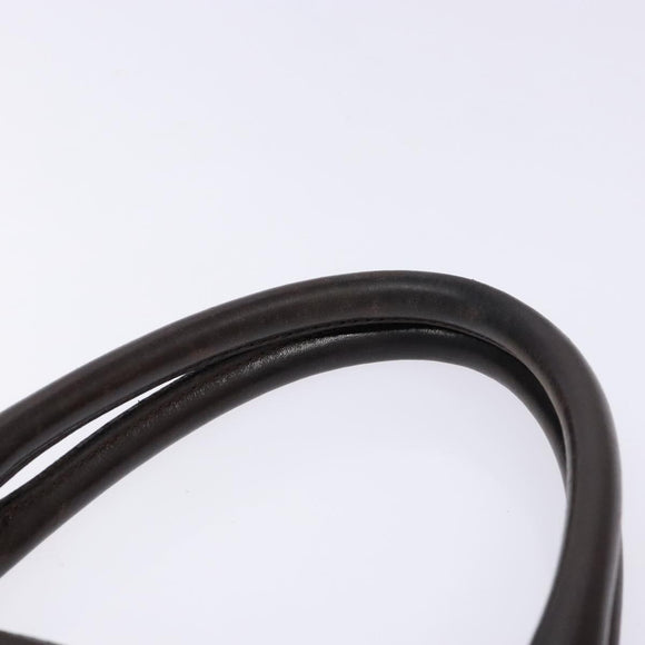 BURBERRY Nova Check Tote Bag Canvas Beige Silver Auth ep10325