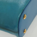 LOUIS VUITTON Epi Plage Mini Lagoon Bay Hand Bag Blue M92472 LV Auth ep10332-17