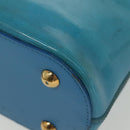 LOUIS VUITTON Epi Plage Mini Lagoon Bay Hand Bag Blue M92472 LV Auth ep10332-9
