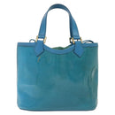 LOUIS VUITTON Epi Plage Mini Lagoon Bay Hand Bag Blue M92472 LV Auth ep10332-2