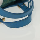 LOUIS VUITTON Epi Plage Mini Lagoon Bay Hand Bag Blue M92472 LV Auth ep10332-8