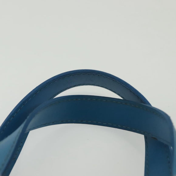 LOUIS VUITTON Epi Plage Mini Lagoon Bay Hand Bag Blue M92472 LV Auth ep10332