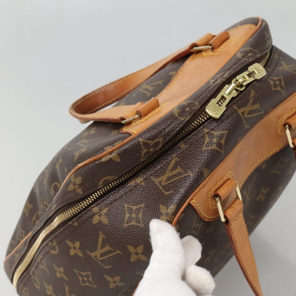 LOUIS VUITTON Monogram Excursion Hand Bag M41450 LV Auth ep10336