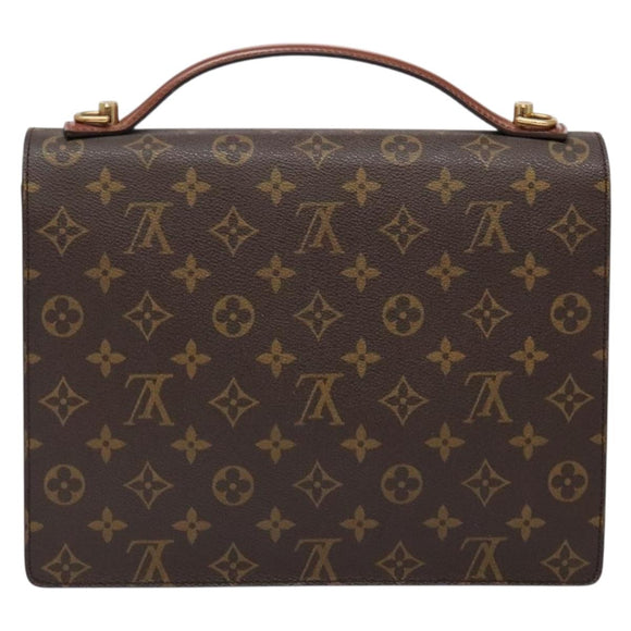 LOUIS VUITTON Monogram Monceau 28 Hand Bag M51185 LV Auth ep10337