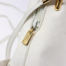 GUCCI Micro GG Supreme Shoulder Bag PVC White Gold 007 115 4916 Auth ep10339-10