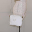 GUCCI Micro GG Supreme Shoulder Bag PVC White Gold 007 115 4916 Auth ep10339-22