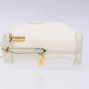 GUCCI Micro GG Supreme Shoulder Bag PVC White Gold 007 115 4916 Auth ep10339-4