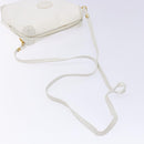 GUCCI Micro GG Supreme Shoulder Bag PVC White Gold 007 115 4916 Auth ep10339-7